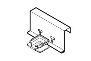sure lock floating expansion clip icon